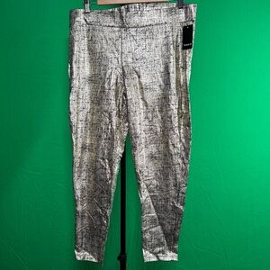 NWT Torrid Leggings Gold Black Size 2